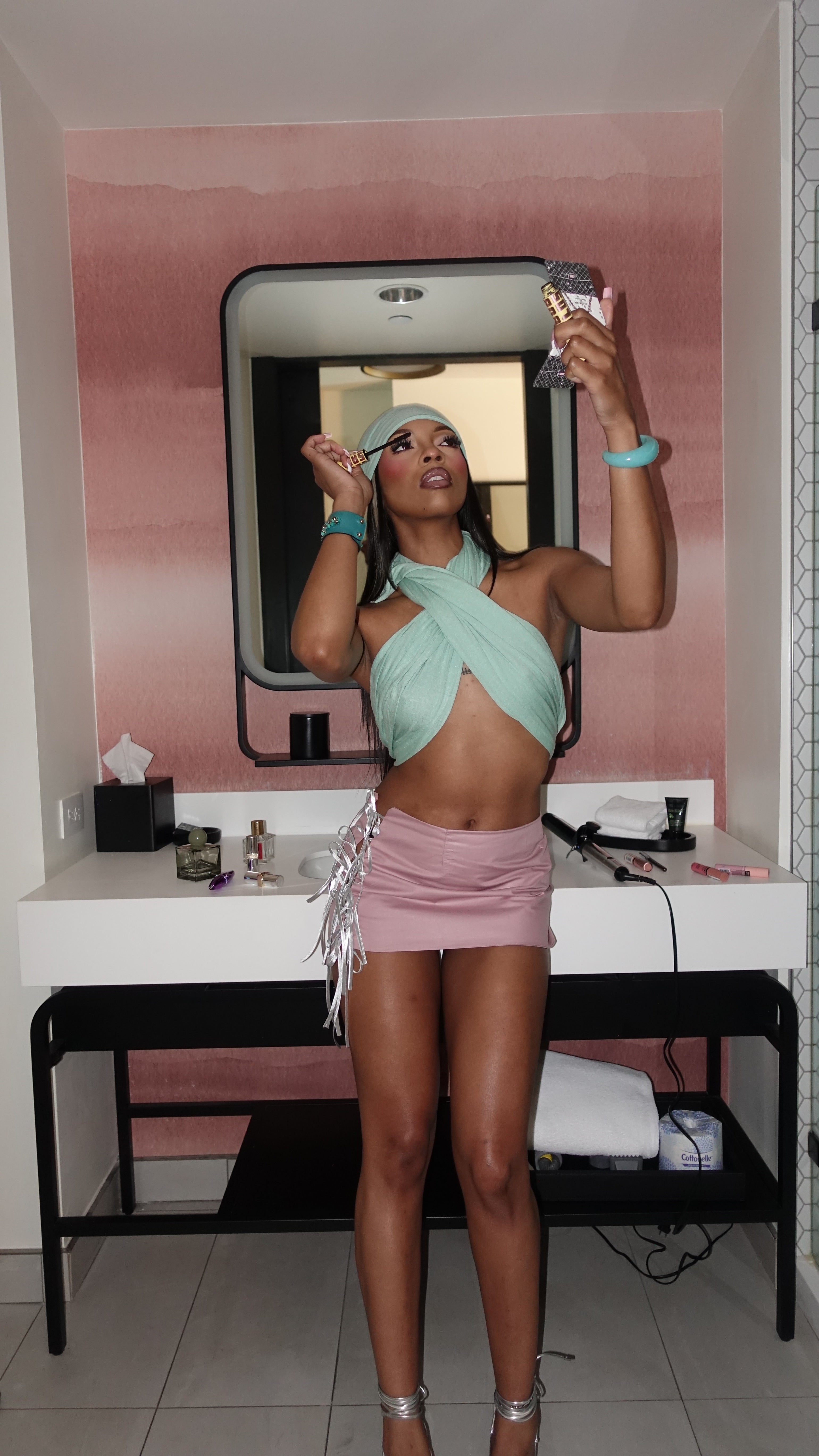 Mint Ibiza Head Piece Set
