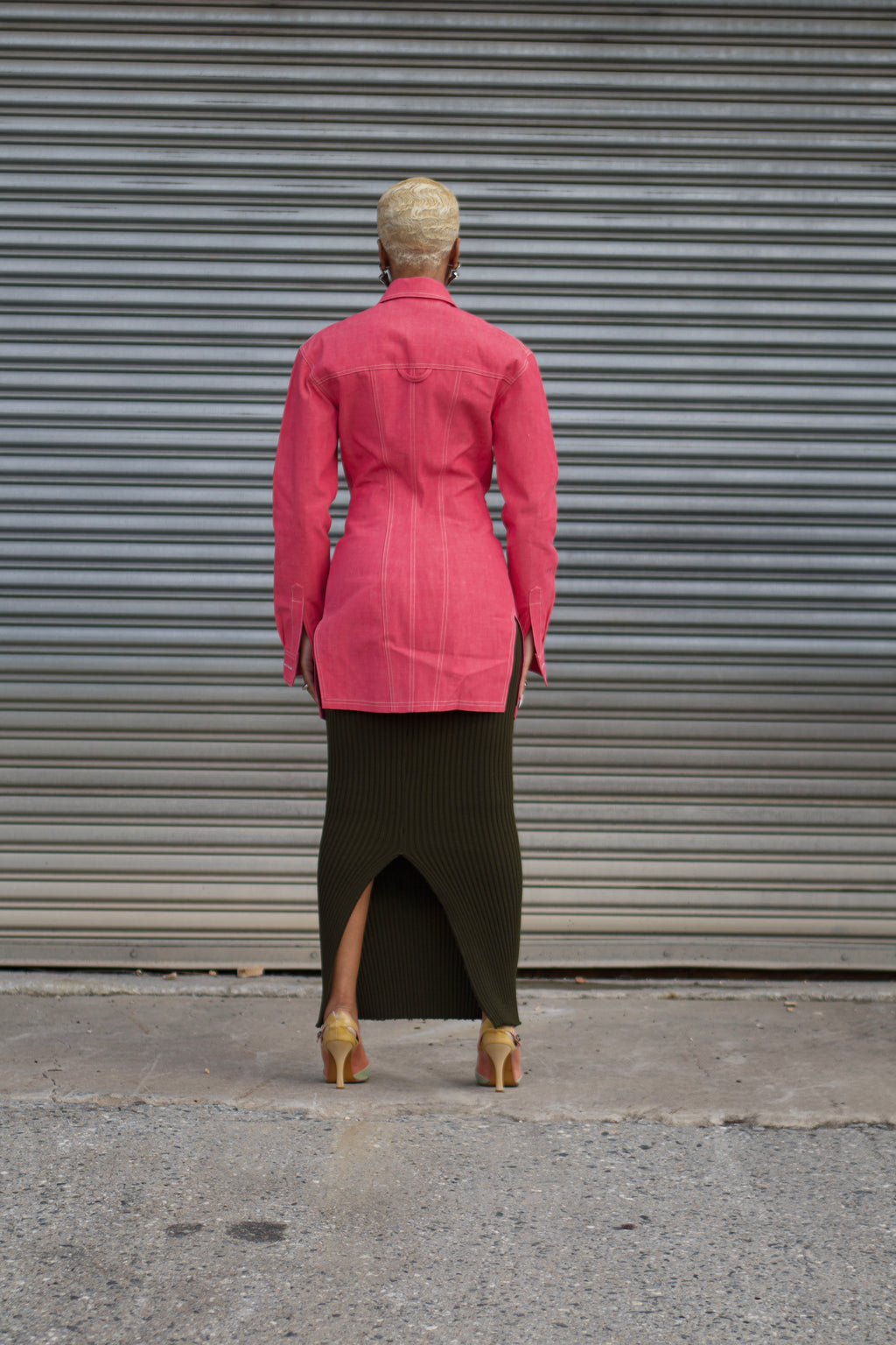 Oneka Denim Jacket Dress