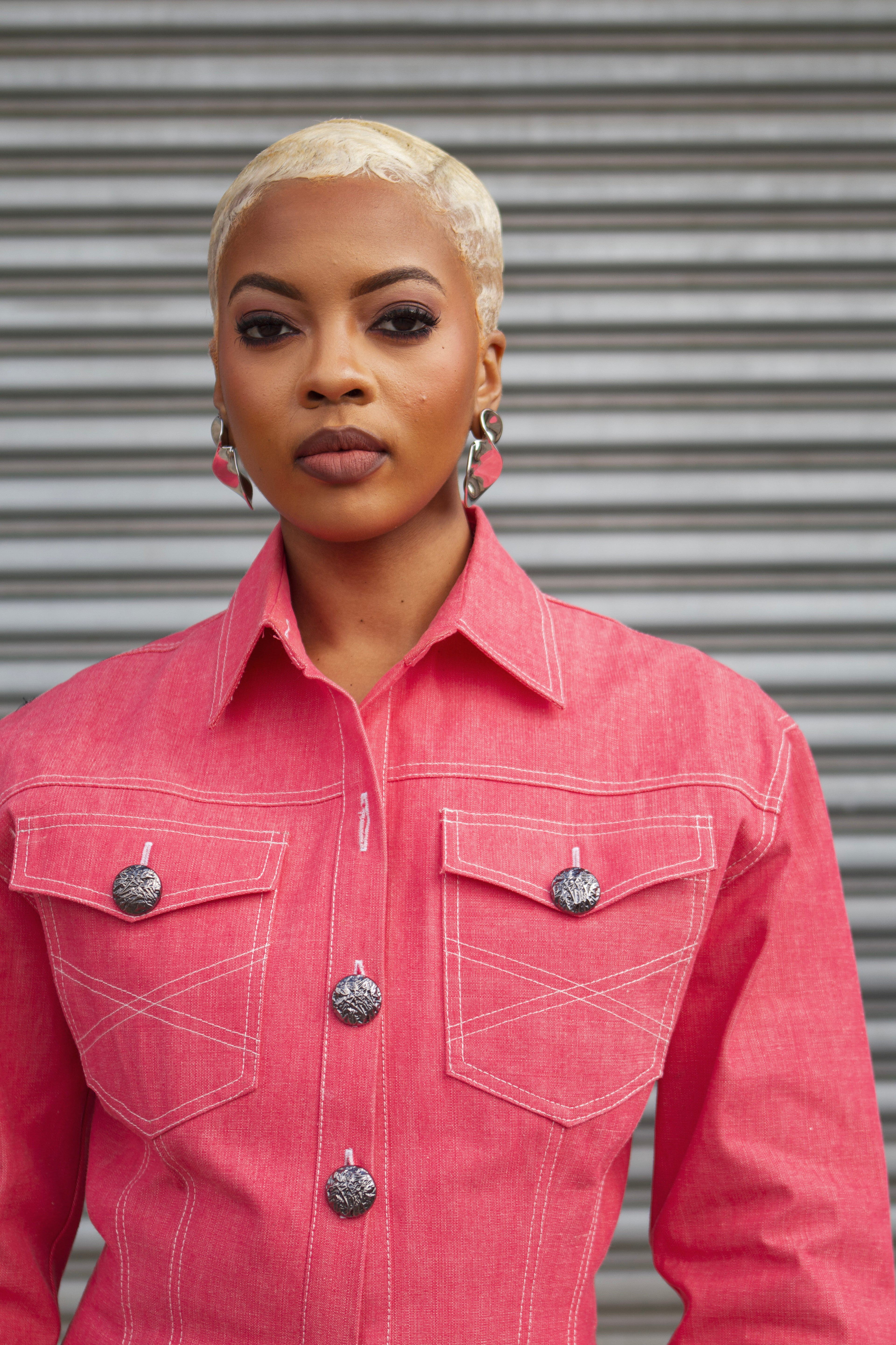 Oneka Denim Jacket Dress