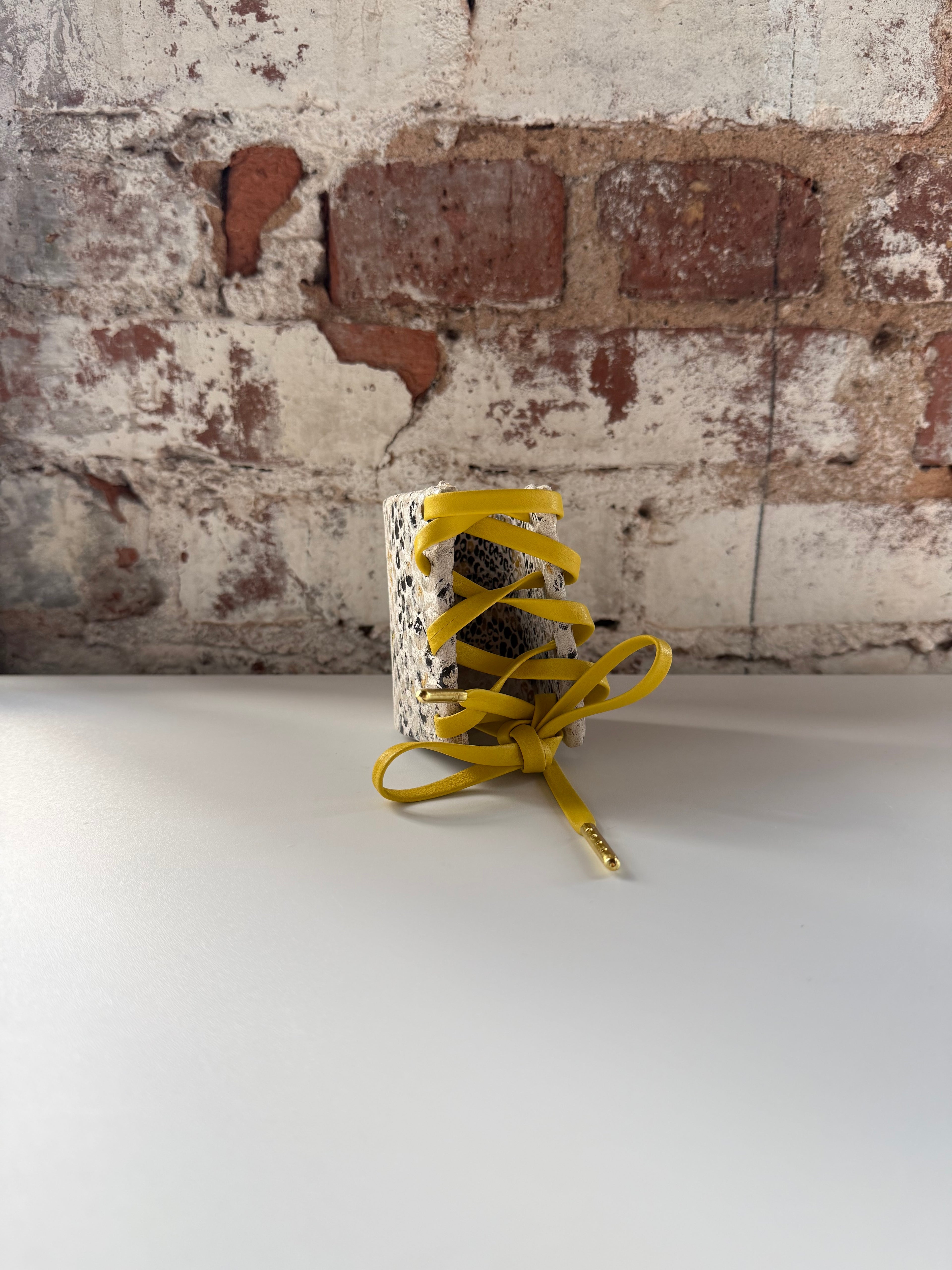 Corsetry Cuff: Canary Conda