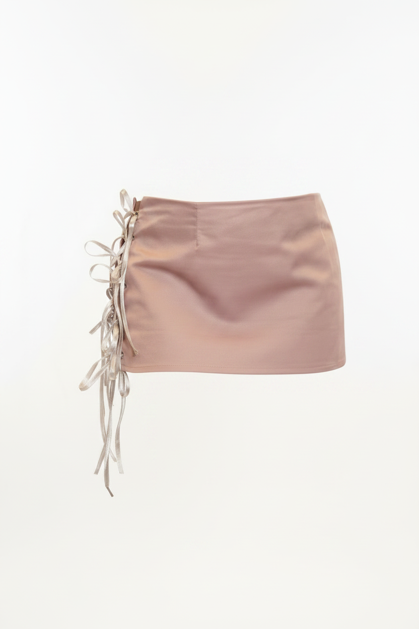 Ibiza Mini Skirt Mauve