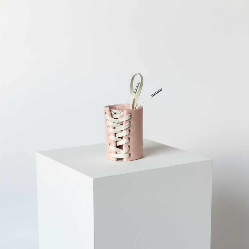 Corsetry Cuff: Milky Pink Classic