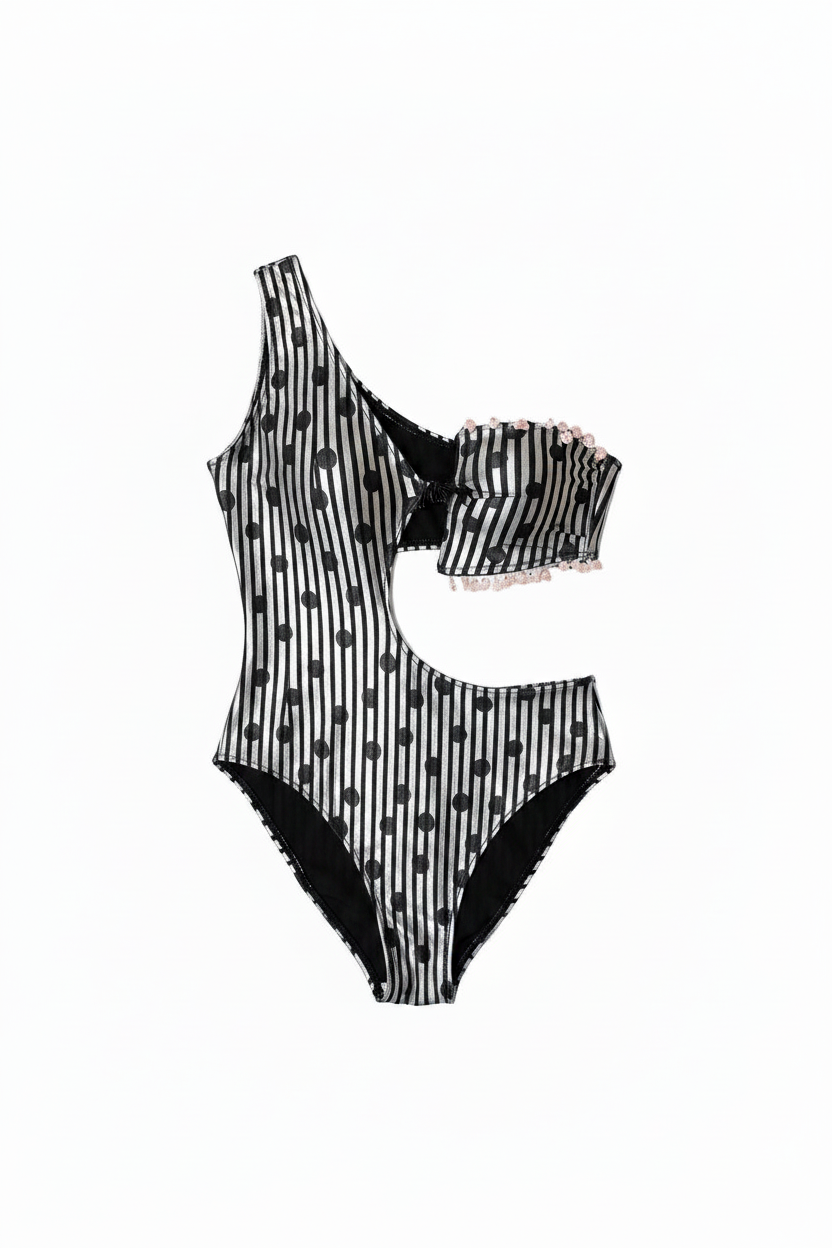 Teyana Mixed Print Yacht One Piece (swimwear)