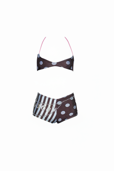 Lori Mixed Print Yacht Set (swimwear)