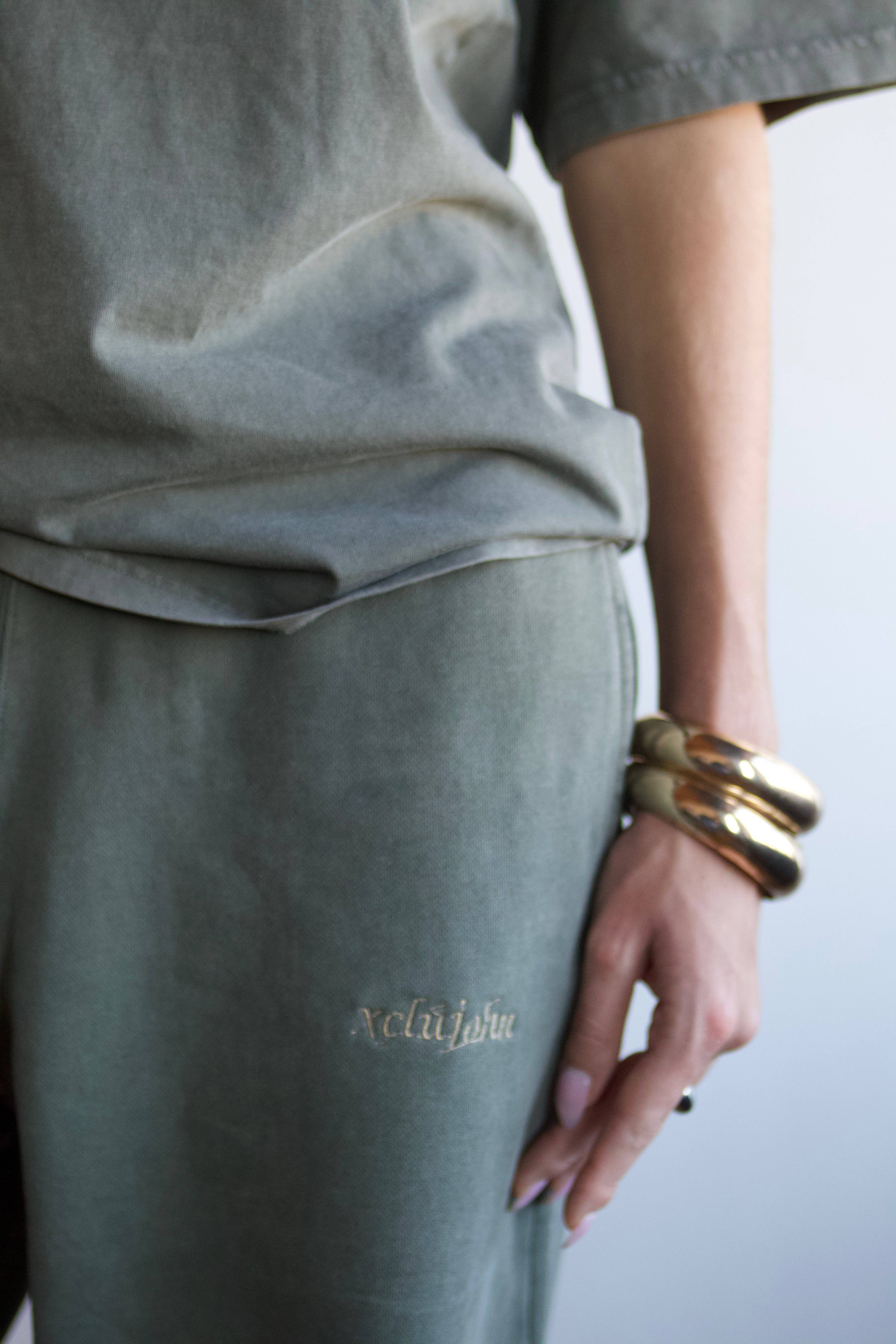 Ashed Olive Sweatpants