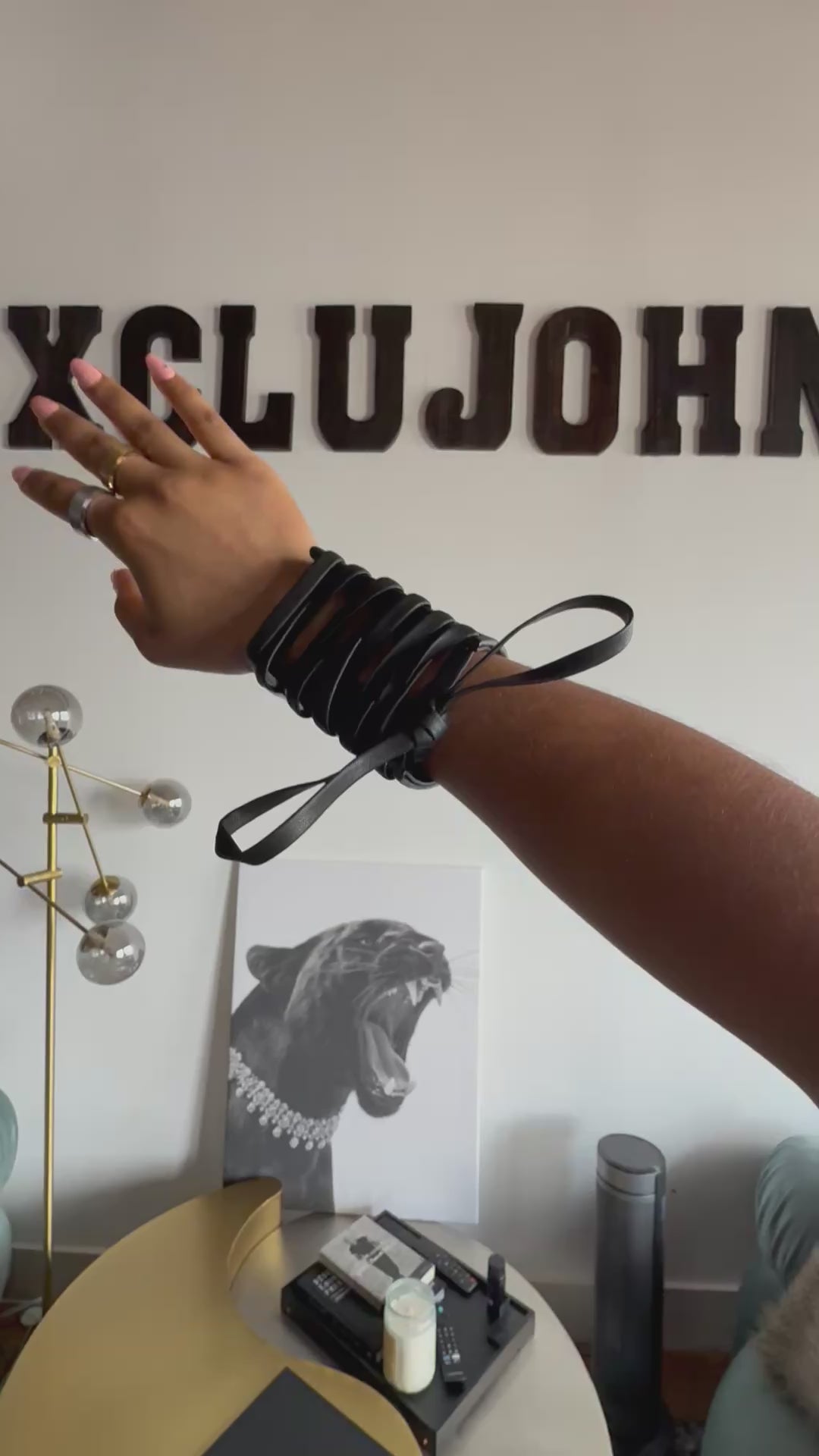 Corsetry Cuff: Onyx